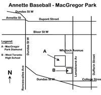Map of MacGregor Park location
